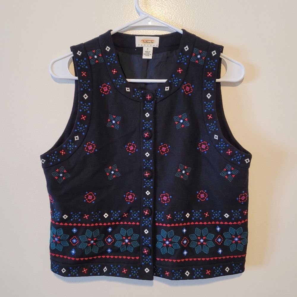 Talbots Vintage Wool Vest